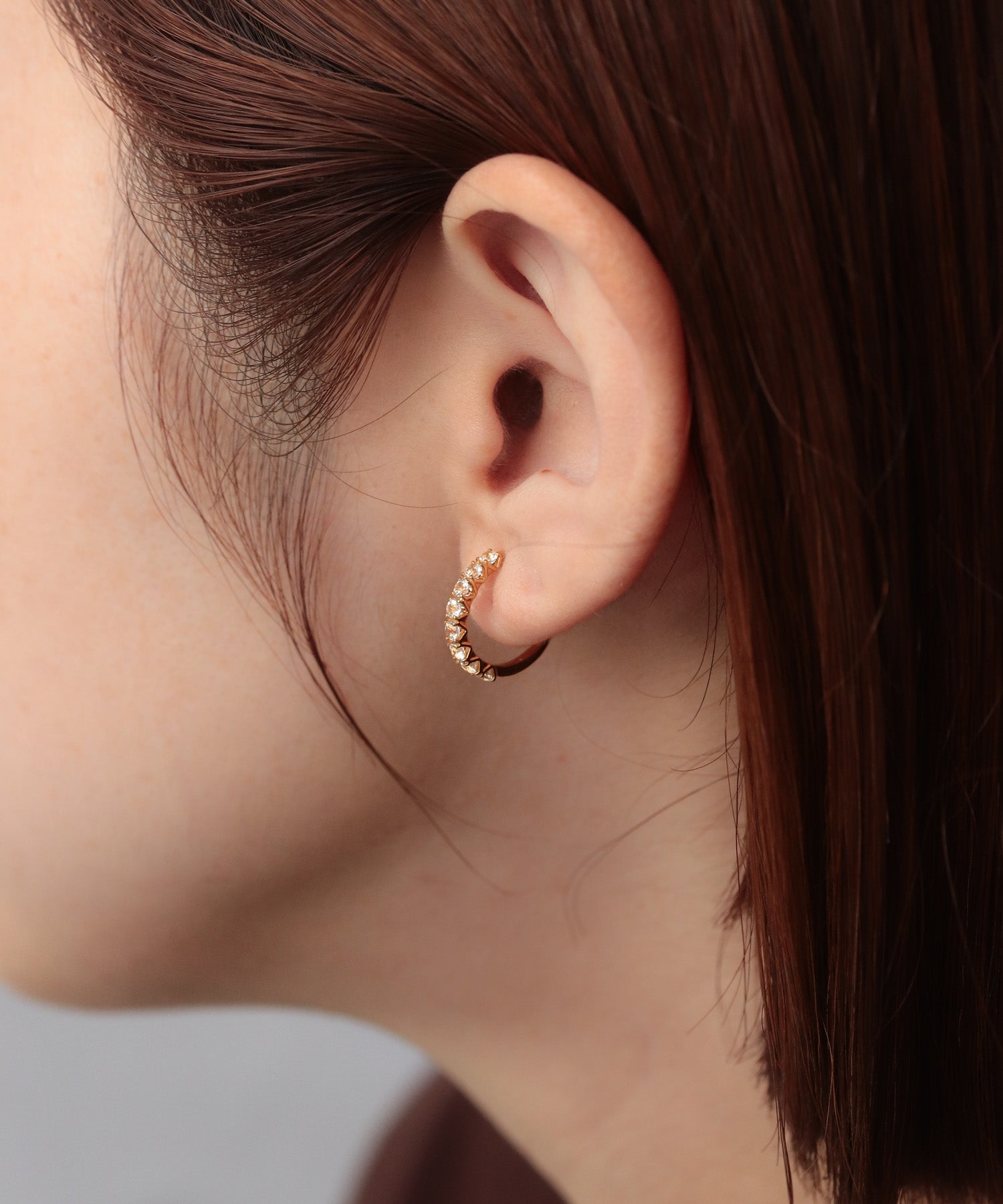 LOVEMBER★silver 925 Essential Hoopsツートンフープイヤリング LOVEMBER☆silver 925 Essential Hoopsツートンフープイヤリング