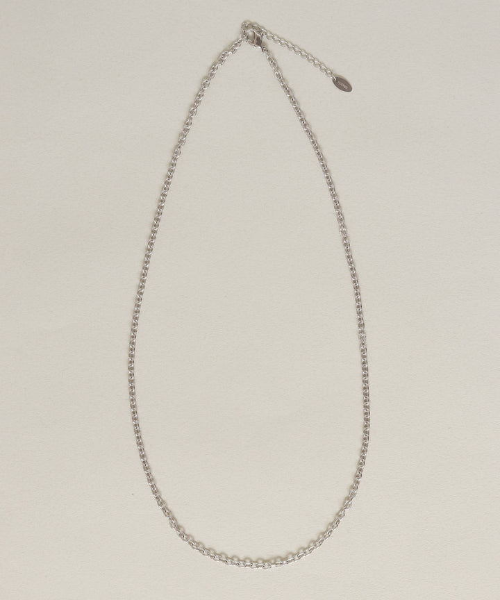 silver925 きざみ小豆チェーンネックレス