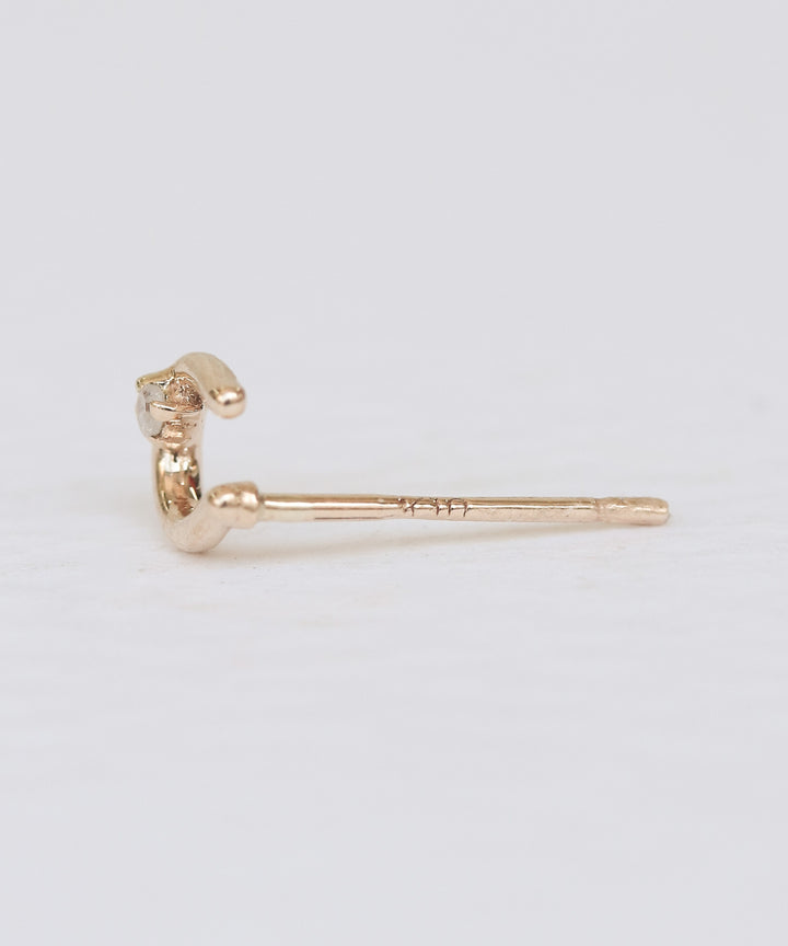K10 Lucky U petit joie 馬蹄Dia ピアス
