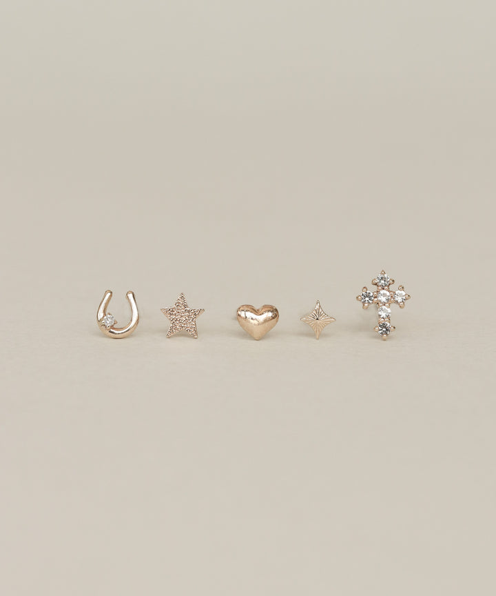 K10 -Lucky U- petit joie クロスピアス