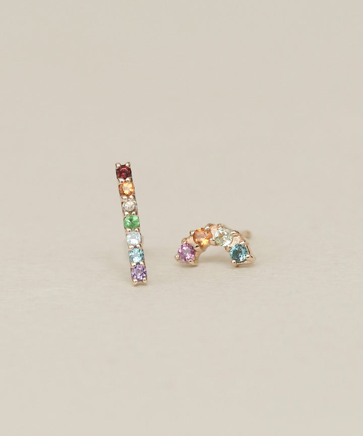 K10 Lucky U petit joie 虹ラインピアス