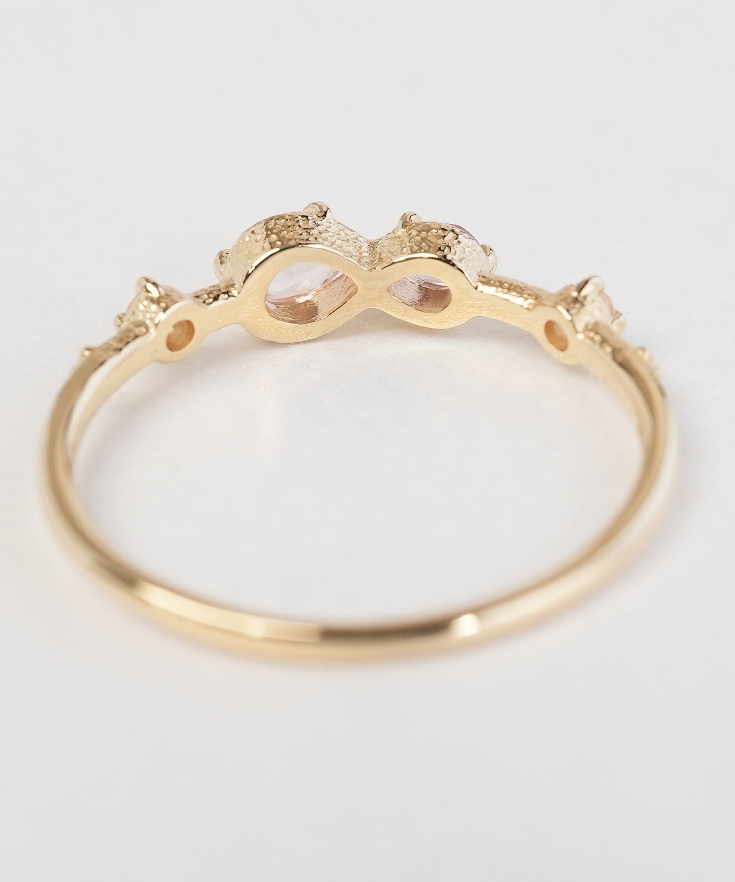 NOIR DE POUPEE モルガナイト×ライトアメシスト｜□現行品【NOIR DE